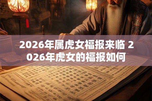 2026年属虎女福报来临 2026年虎女的福报如何