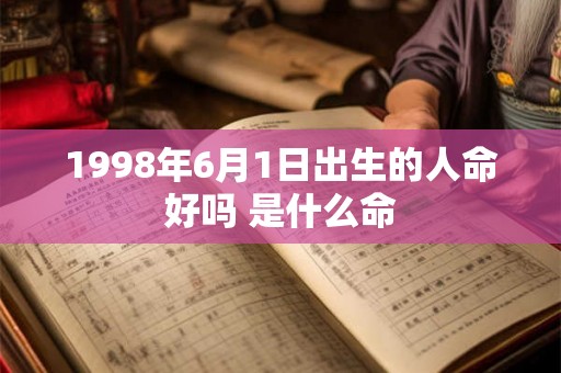 1998年6月1日出生的人命好吗 是什么命