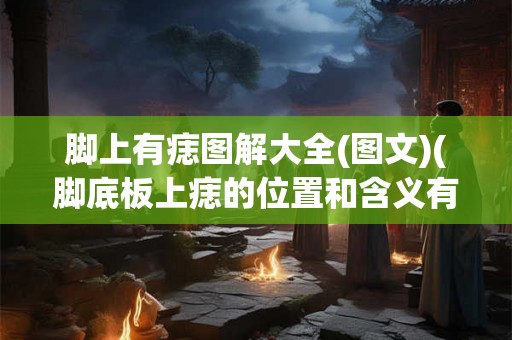 脚上有痣图解大全(图文)(脚底板上痣的位置和含义有哪些？)