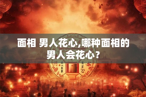 面相 男人花心,哪种面相的男人会花心? 面相 男人花心,哪种面相的男人会花心?