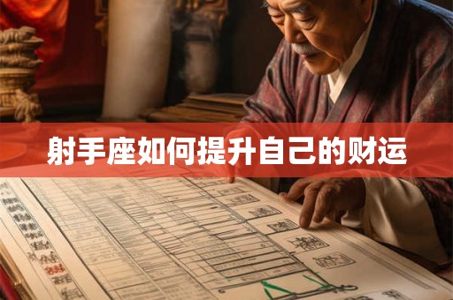 射手座如何提升自己的财运