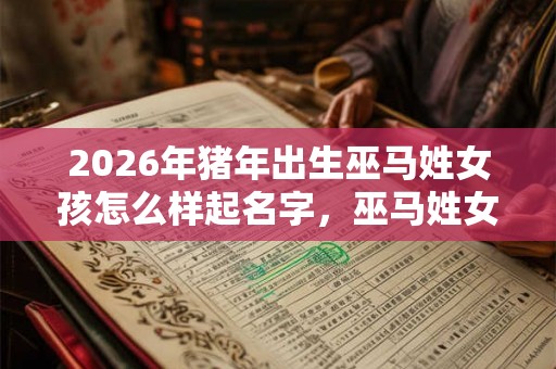 2026年猪年出生巫马姓女孩怎么样起名字,巫马姓女孩好名推荐 2026年猪年出生巫马姓女孩怎么样起名字,巫马姓女孩好名推荐