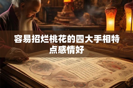 容易招烂桃花的四大手相特点感情好