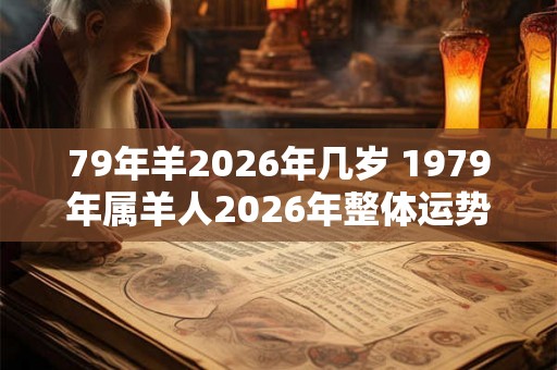 79年羊2026年几岁 1979年属羊人2026年整体运势如何 79年羊2026年几岁 1979年属羊人2026年整体运势如何