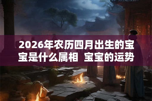 2026年农历四月出生的宝宝是什么属相  宝宝的运势怎么样