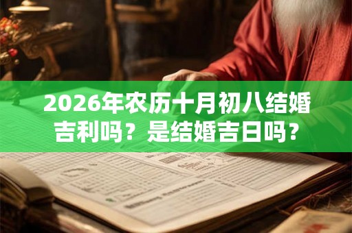 2026年农历十月初八结婚吉利吗？是结婚吉日吗？