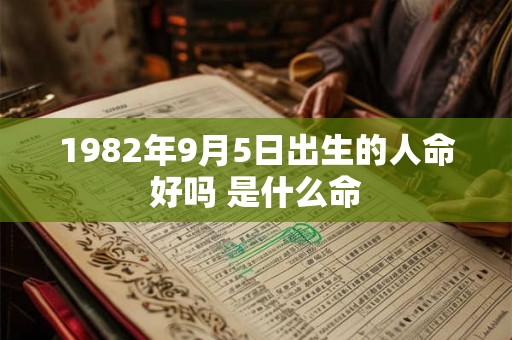 1982年9月5日出生的人命好吗 是什么命