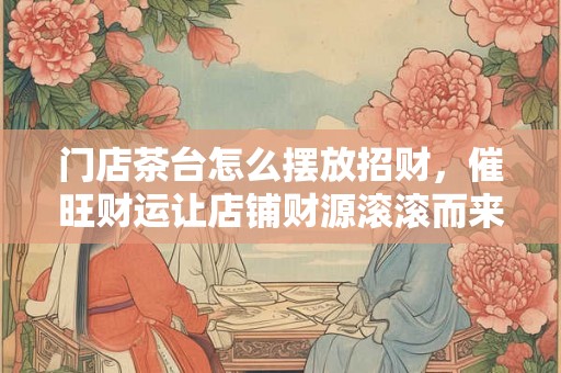 门店茶台怎么摆放招财，催旺财运让店铺财源滚滚而来