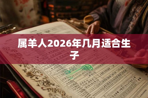 属羊人2026年几月适合生子 属羊人2026年几月适合生子