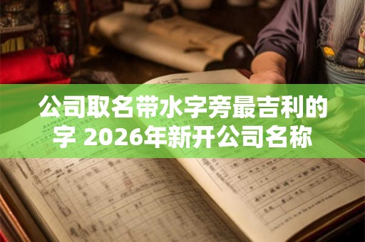公司取名带水字旁最吉利的字 2026年新开公司名称 公司取名带水字旁最吉利的字 2026年新开公司名称