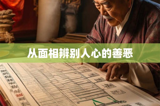 从面相辨别人心的善恶