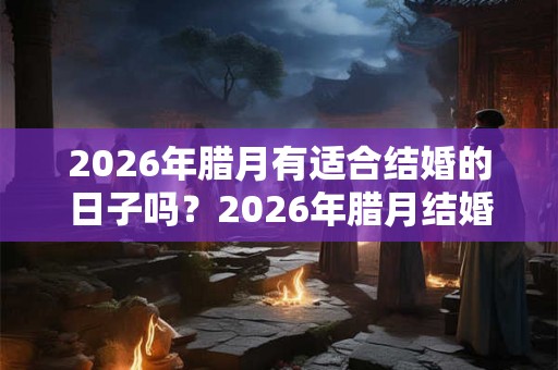 2026年腊月有适合结婚的日子吗？2026年腊月结婚哪天好？