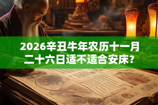 2026辛丑牛年农历十一月二十六日适不适合安床？