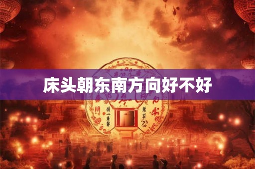 床头朝东南方向好不好