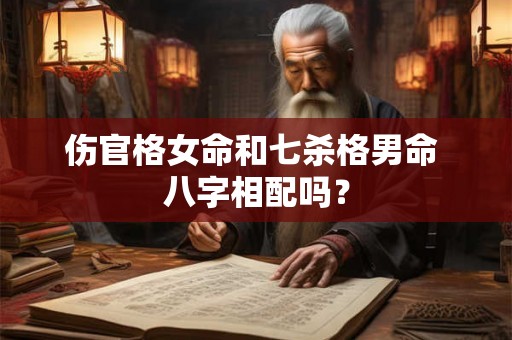 伤官格女命和七杀格男命 八字相配吗? 伤官格女命和七杀格男命 八字相配吗?