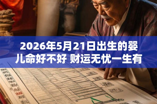 2026年5月21日出生的婴儿命好不好 财运无忧一生有福 2026年5月21日出生的婴儿命好不好 财运无忧一生有福