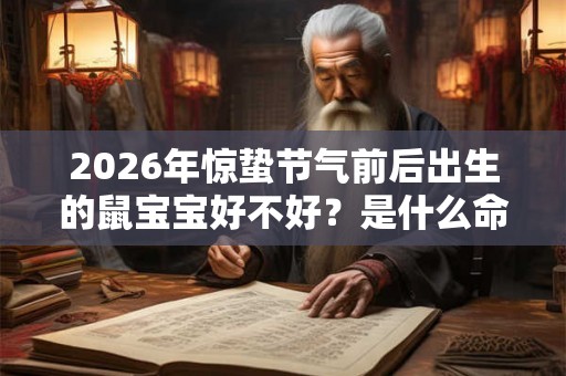 2026年惊蛰节气前后出生的鼠宝宝好不好?是什么命? 2026年惊蛰节气前后出生的鼠宝宝好不好?是什么命?