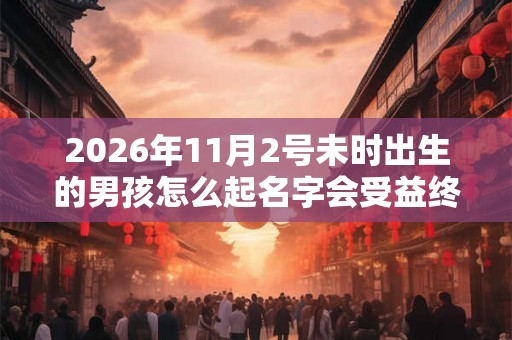 2026年11月2号未时出生的男孩怎么起名字会受益终生 2026年11月2号未时出生的男孩怎么起名字会受益终生