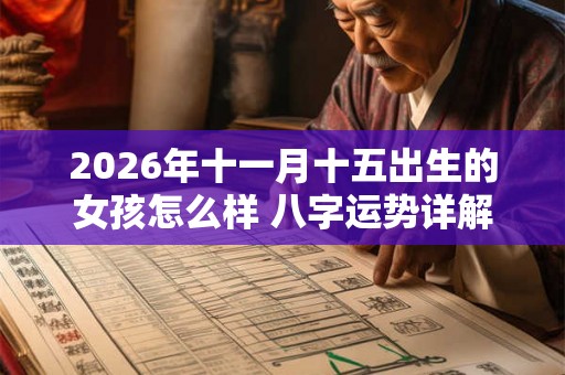 2026年十一月十五出生的女孩怎么样 八字运势详解 2026年十一月十五出生的女孩怎么样 八字运势详解