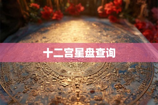 十二宫星盘查询