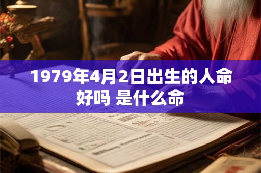 1979年4月2日出生的人命好吗 是什么命