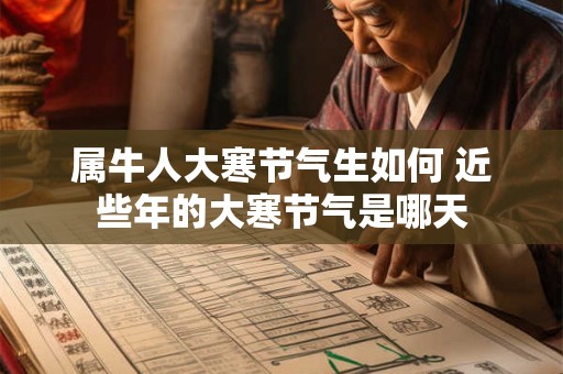 属牛人大寒节气生如何 近些年的大寒节气是哪天 属牛人大寒节气生如何 近些年的大寒节气是哪天