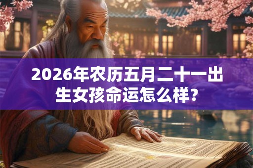 2026年农历五月二十一出生女孩命运怎么样? 2026年农历五月二十一出生女孩命运怎么样?