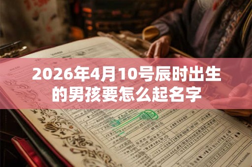 2026年4月10号辰时出生的男孩要怎么起名字 2026年4月10号辰时出生的男孩要怎么起名字