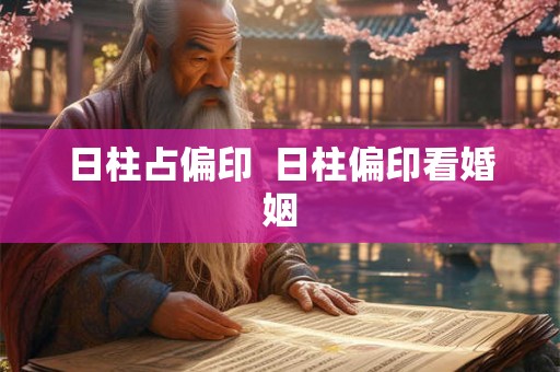 日柱占偏印  日柱偏印看婚姻