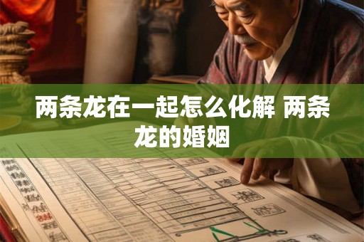 两条龙在一起怎么化解 两条龙的婚姻
