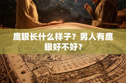 鹰眼长什么样子？男人有鹰眼好不好？