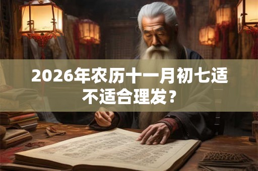 2026年农历十一月初七适不适合理发？