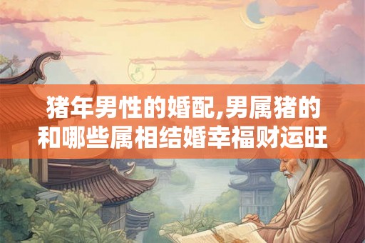 猪年男性的婚配,男属猪的和哪些属相结婚幸福财运旺