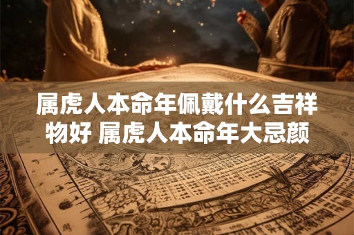 属虎人本命年佩戴什么吉祥物好 属虎人本命年大忌颜色