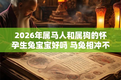 2026年属马人和属狗的怀孕生兔宝宝好吗 马兔相冲不利家庭真的吗 2026年属马人和属狗的怀孕生兔宝宝好吗 马兔相冲不利家庭真的吗