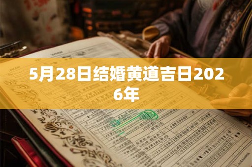 5月28日结婚黄道吉日2026年