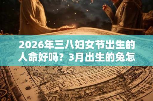 2026年三八妇女节出生的人命好吗？3月出生的兔怎么样
