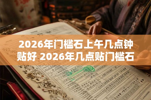 2026年门槛石上午几点钟贴好 2026年几点贴门槛石