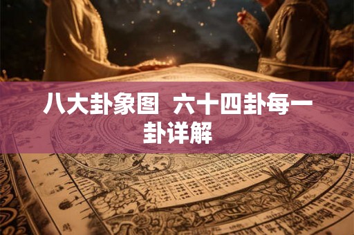 八大卦象图 六十四卦每一卦详解 八大卦象图 六十四卦每一卦详解