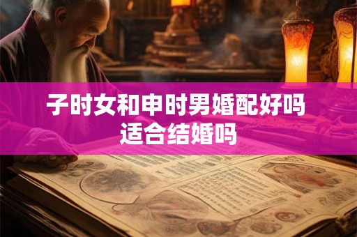 子时女和申时男婚配好吗 适合结婚吗
