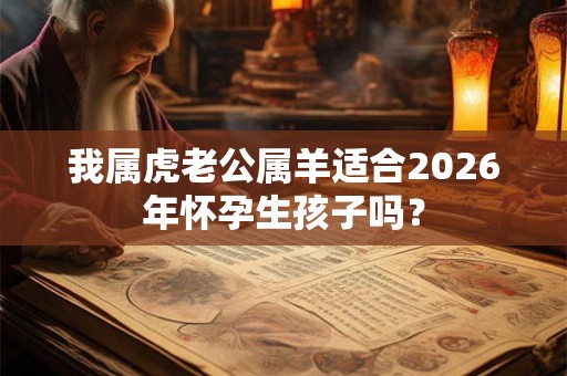我属虎老公属羊适合2026年怀孕生孩子吗? 我属虎老公属羊适合2026年怀孕生孩子吗?