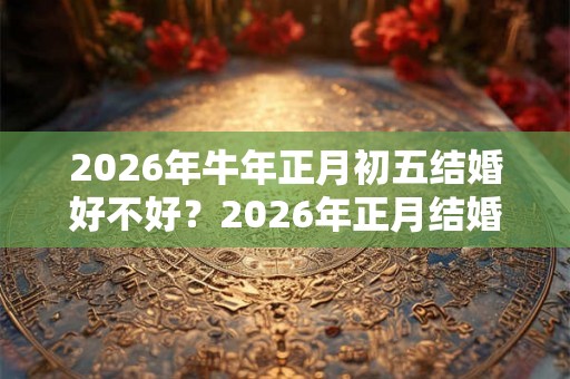 2026年牛年正月初五结婚好不好？2026年正月结婚吉日一览！