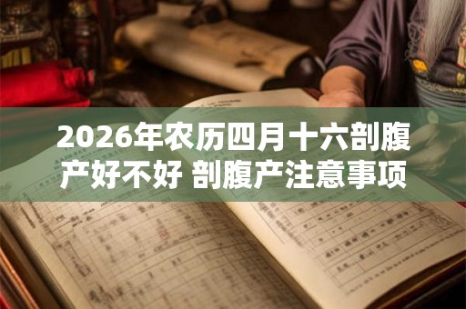 2026年农历四月十六剖腹产好不好 剖腹产注意事项