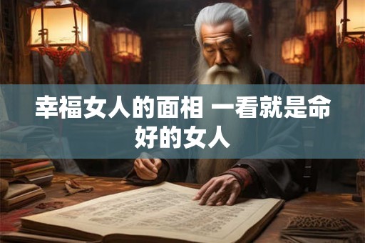 幸福女人的面相 一看就是命好的女人 幸福女人的面相 一看就是命好的女人