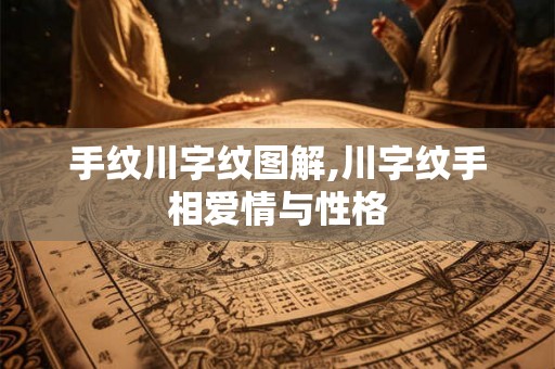 手纹川字纹图解,川字纹手相爱情与性格