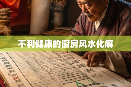 不利健康的厨房风水化解