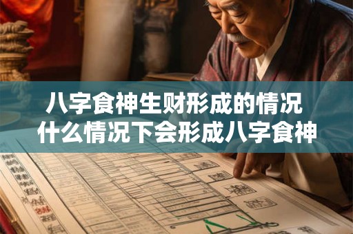 八字食神生财形成的情况 什么情况下会形成八字食神生财