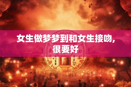 女生做梦梦到和女生接吻,很要好