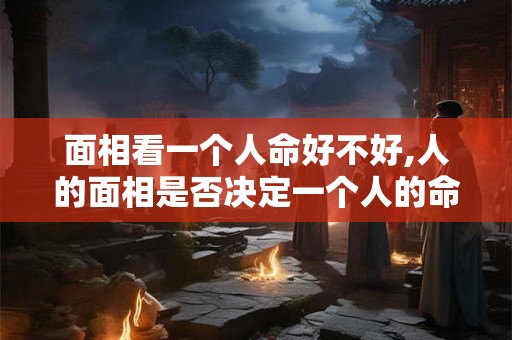 面相看一个人命好不好,人的面相是否决定一个人的命运？