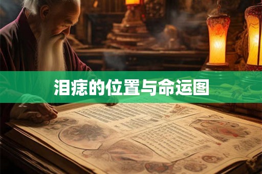 泪痣的位置与命运图